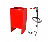 Крепления и подставки для огнетушителей